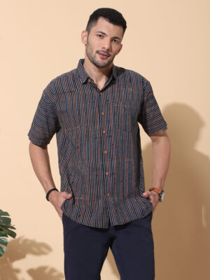 MOSHI Ajrakh Print Cotton Shirt