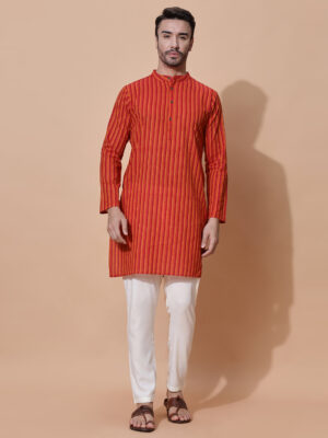 MOSHI Handloom Cotton Long Kurta