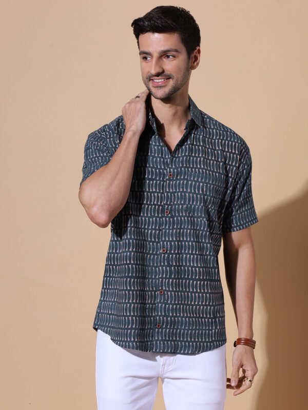 MOSHI Ajrakh Print Cotton Shirt