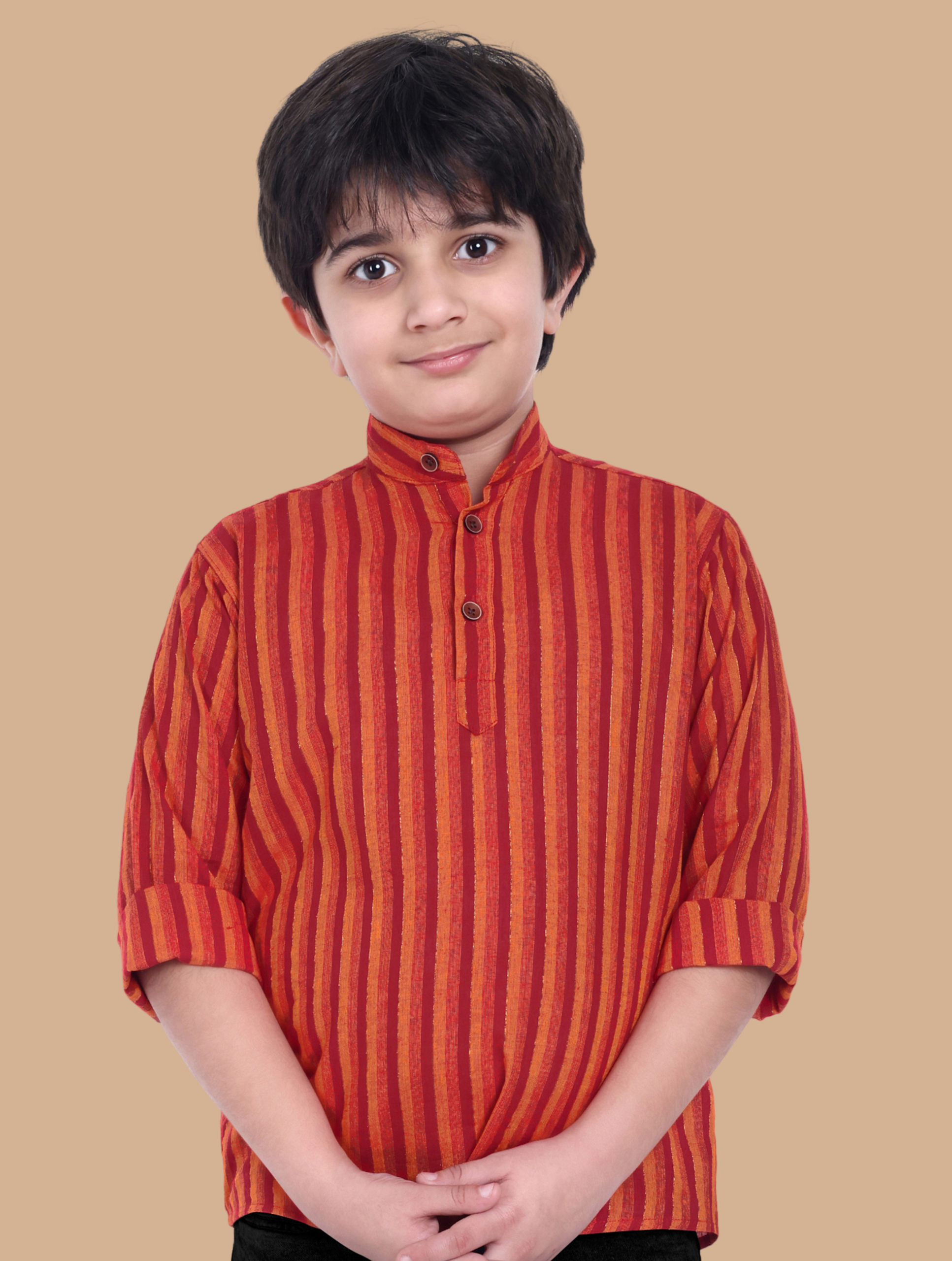 Moshi Boys Handloom Cotton Kurta