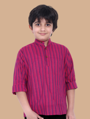 Moshi Boys Handloom Cotton Kurta