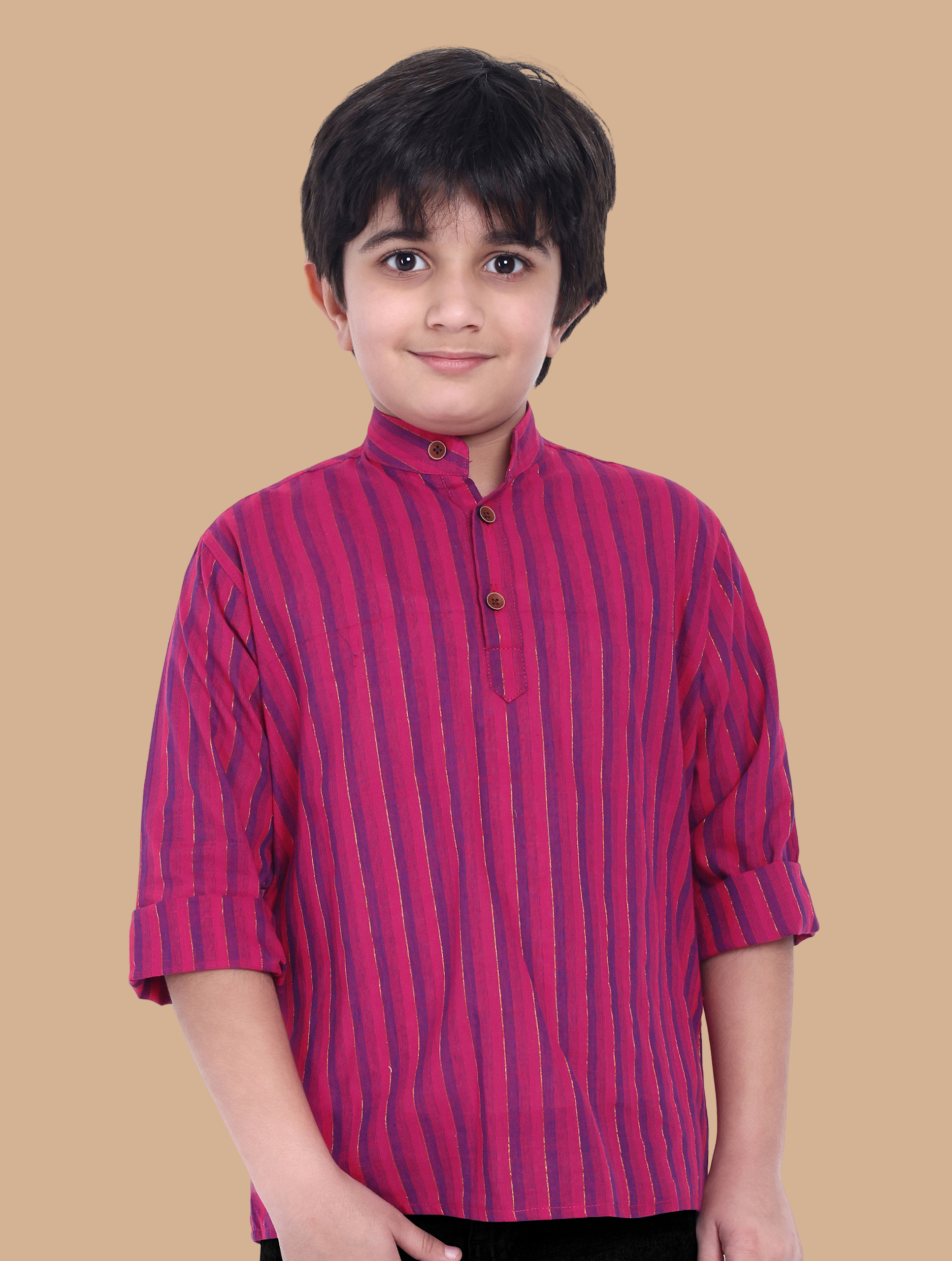 Moshi Boys Handloom Cotton Kurta