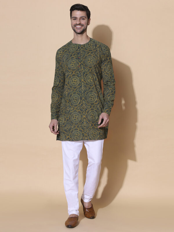 MOSHI Ajrakh Print Cotton Medium Kurta