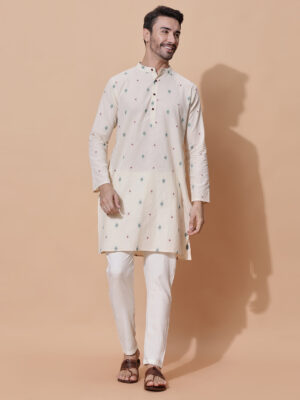MOSHI Handloom Cotton Long Kurta
