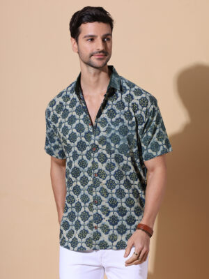 MOSHI Ajrakh Print Cotton Shirt
