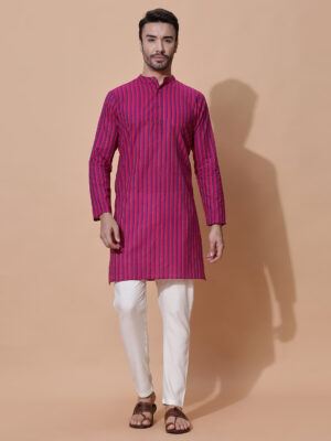 MOSHI Handloom Cotton Long Kurta