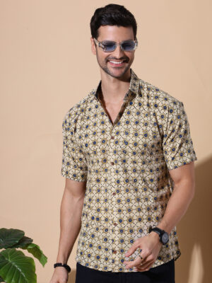 MOSHI Ajrakh Print Cotton Shirt