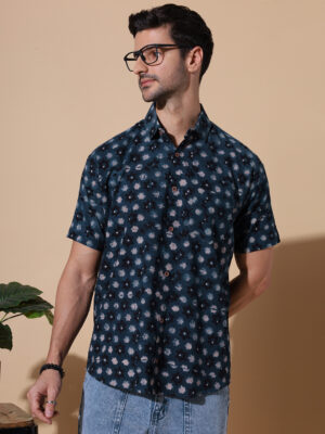 MOSHI Ajrakh Print Cotton Shirt