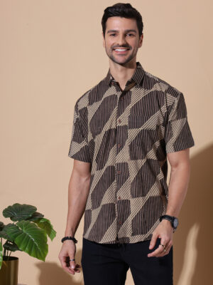 MOSHI Ajrakh Print Cotton Shirt