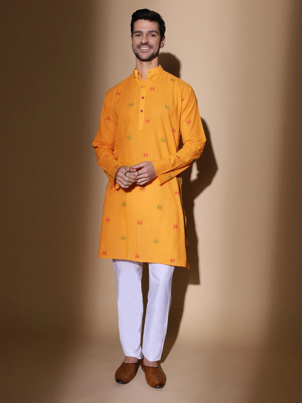 MOSHI Handloom Cotton Long Kurta