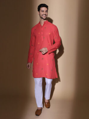 MOSHI Handloom Cotton Long Kurta